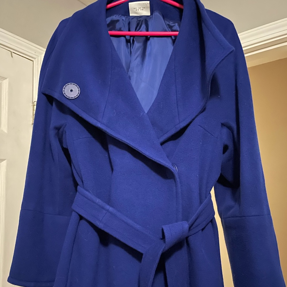 Akris Punto dark blue coat